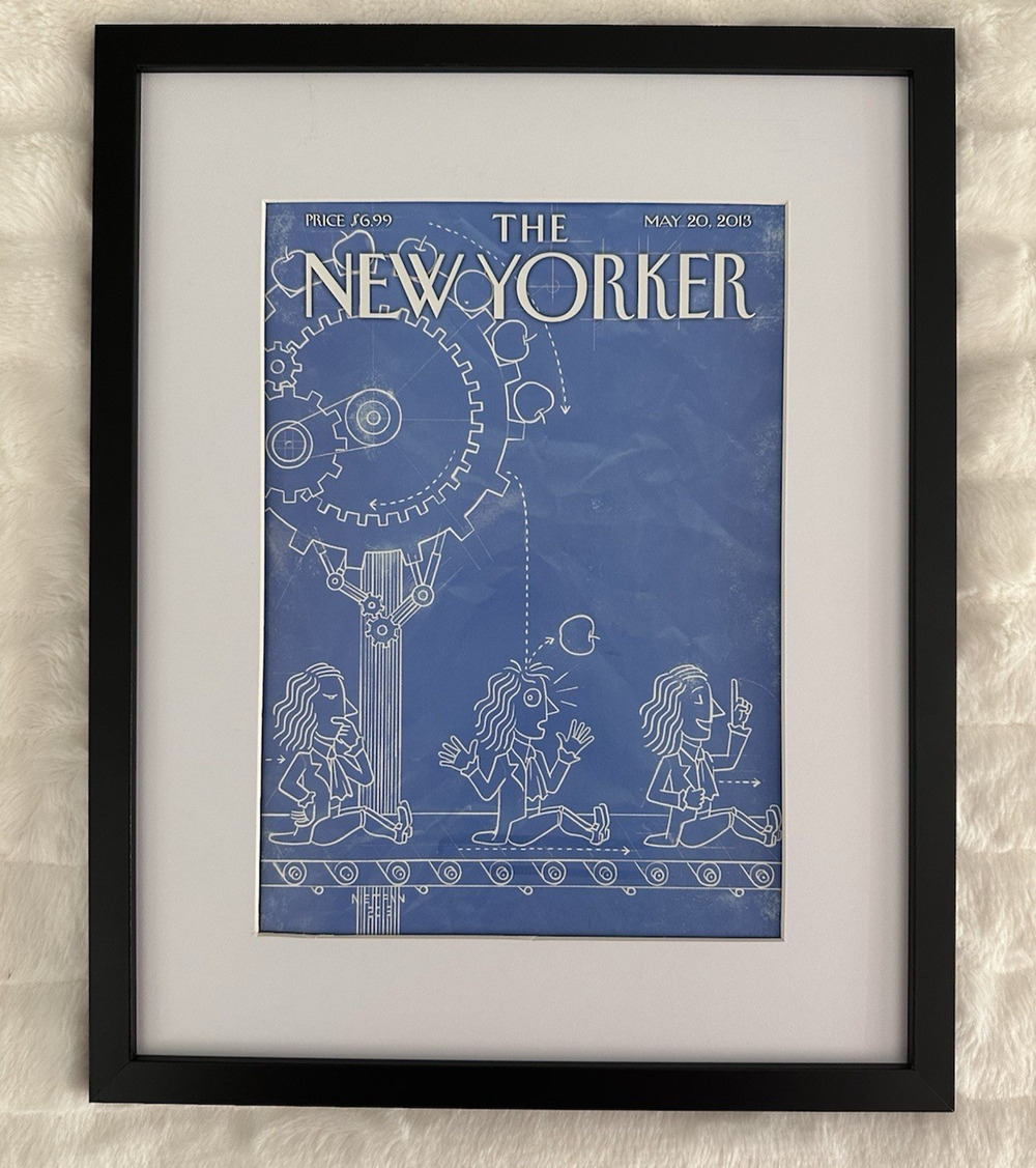 Framed The New Yorker Magazine May 20 2013 Eureka! Christoph Niemann
